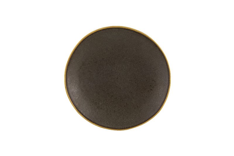 Piatto Fondo 23 Cm Nuova Forma Gold Stone Bronze - Vista Alegre