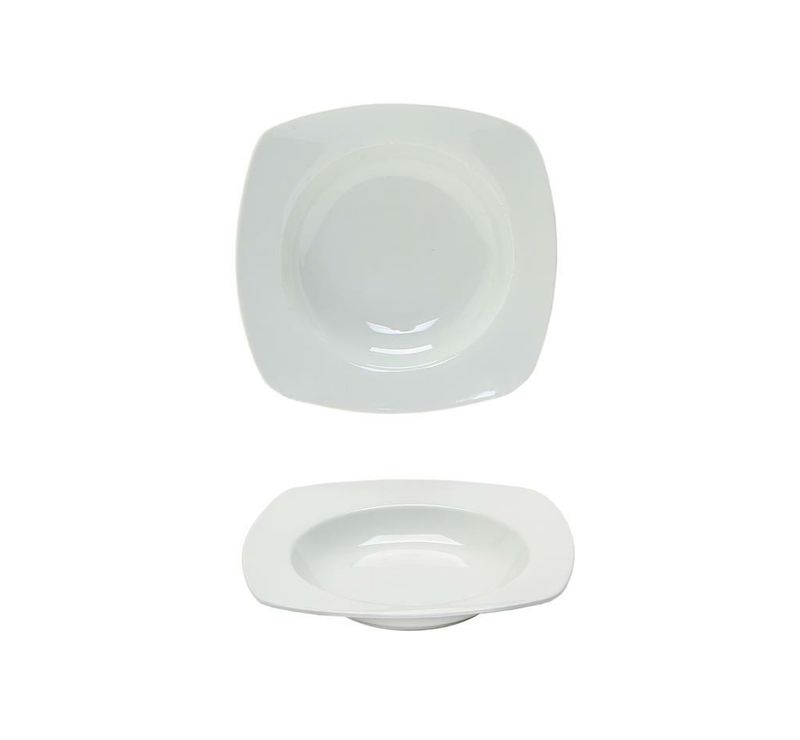 Piatto Fondo 20 x 20 cm Quadro C - Tirolix