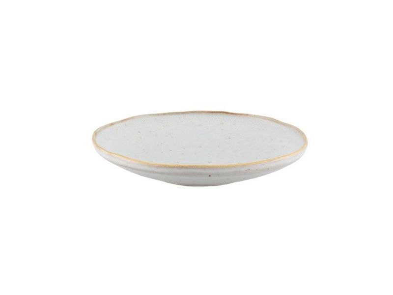 Piatto Fondo 23 Cm Gold Stone White - Vista Alegre