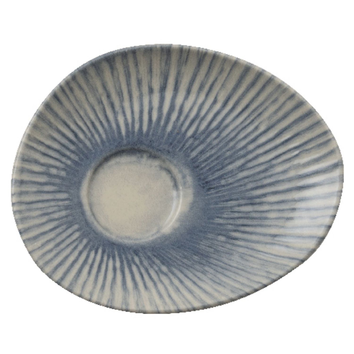 Piattino organico 13,5 x 11 cm Sunlight Blue - Arthur Krupp