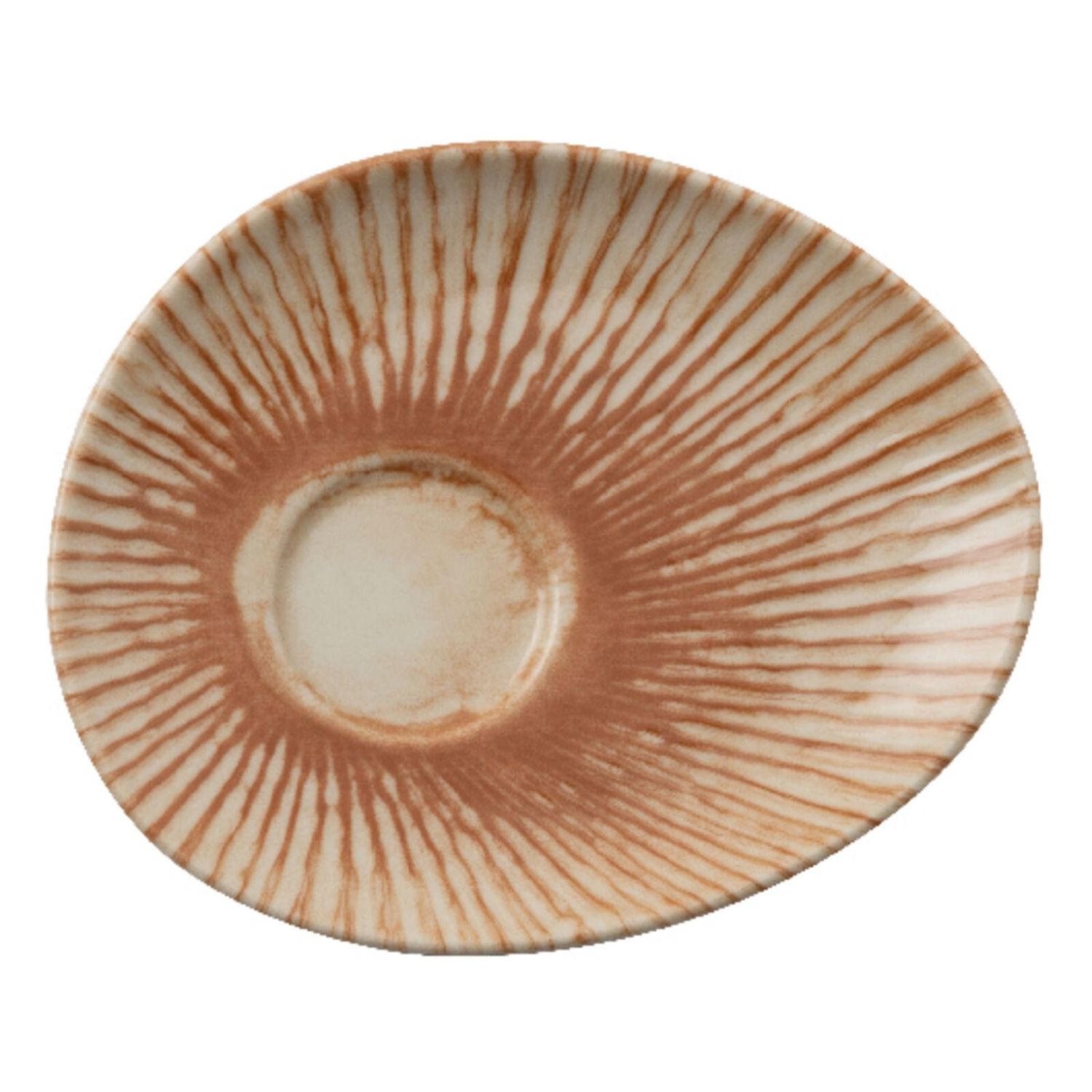 Piattino organico 13,5 x 11 cm Sunlight Red - Arthur Krupp