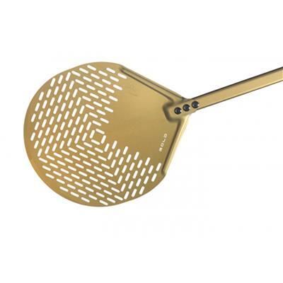 Pala Pizza Tonda Forata 36 cm Gha - Gi.Metal