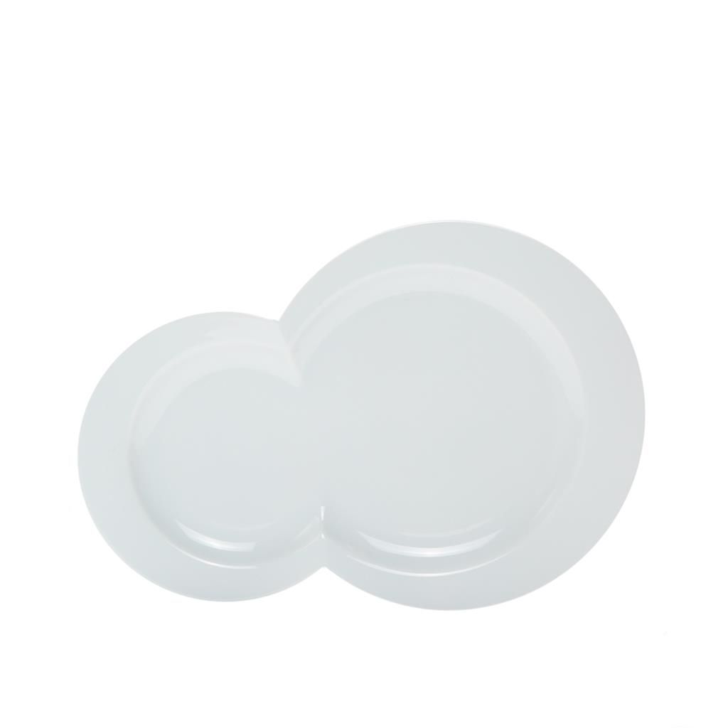 Piatto 2 Scomparti 35 cm Eclipse - Costa Verde