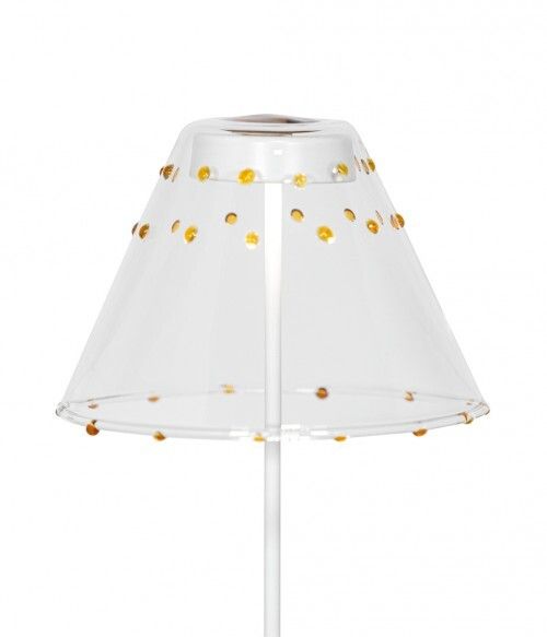 Paralume Swap in vetro 13 x 9 cm Ambra - Zafferano