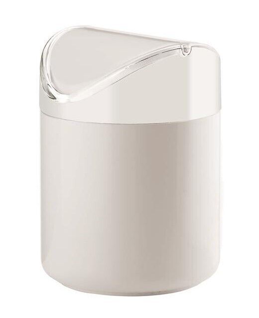 Pattumiera Da Tavolo 1 lt Bianco Bon Ton - Guzzini