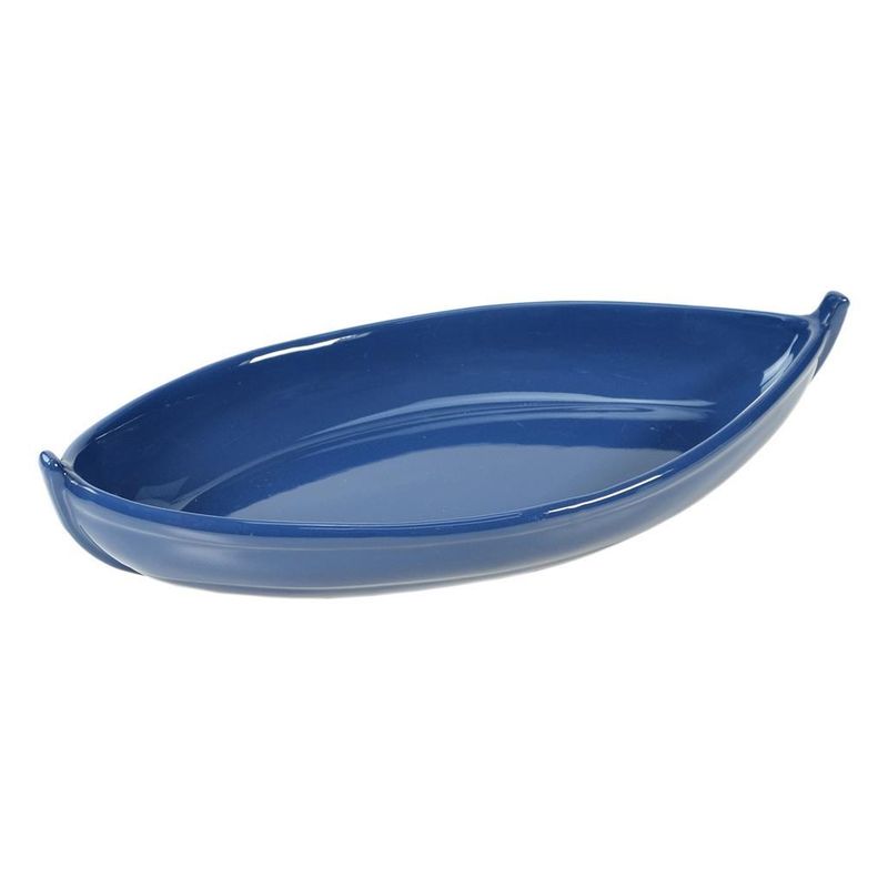Piatto Barchetta 45 x 23,5 cm Maris Blu - Vulcania