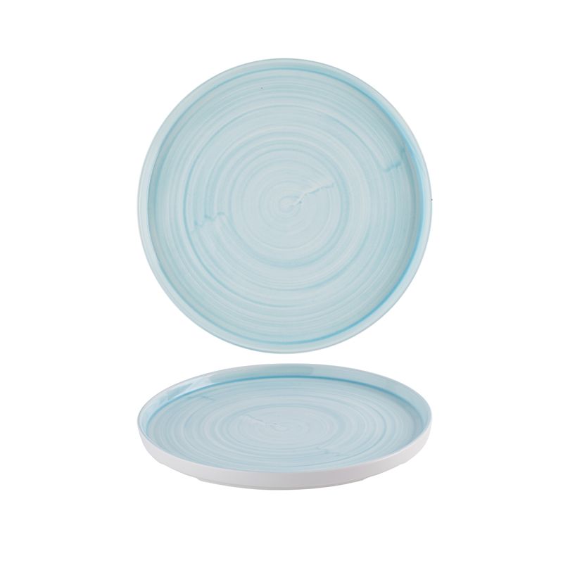 Piatto Bordo Verticale 15,7 Cm Stonecast Canvas Breeze - Churchill