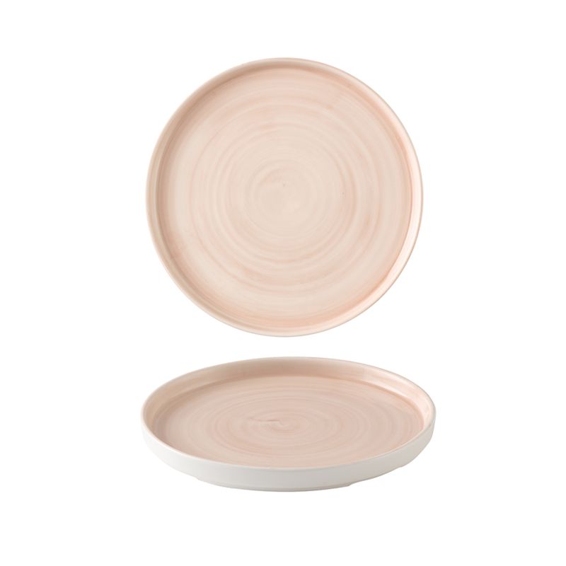 Piatto Bordo Verticale 21 Cm Stonecast Canvas Coral - Churchill