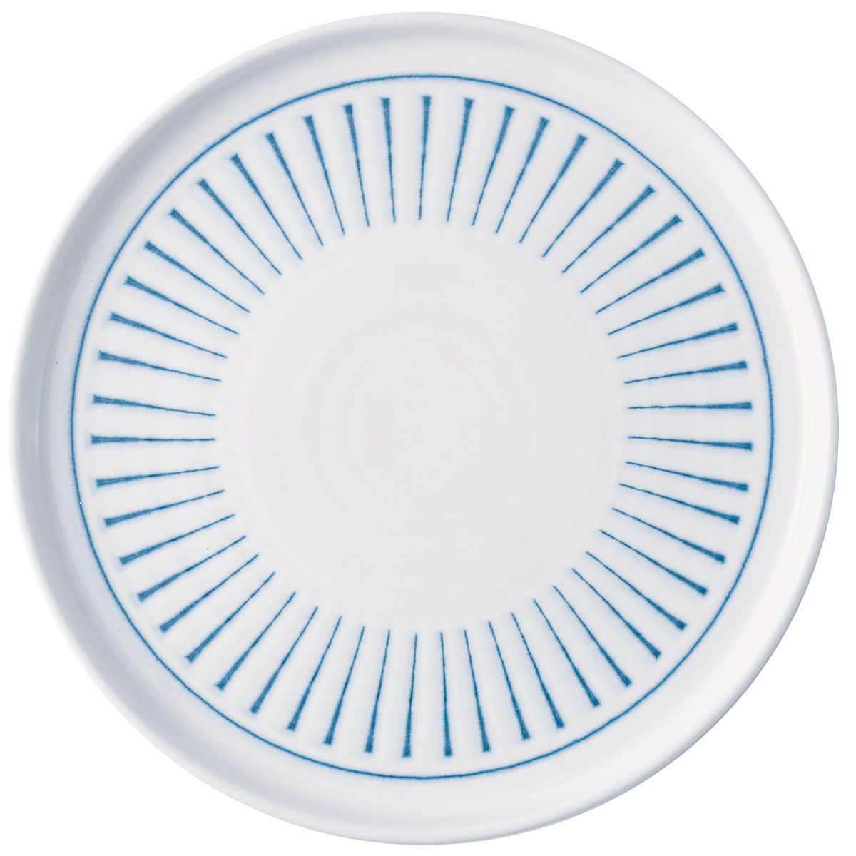 Piatto Bordo Verticale 21 Cm Inked Collection Era Blue - Churchill