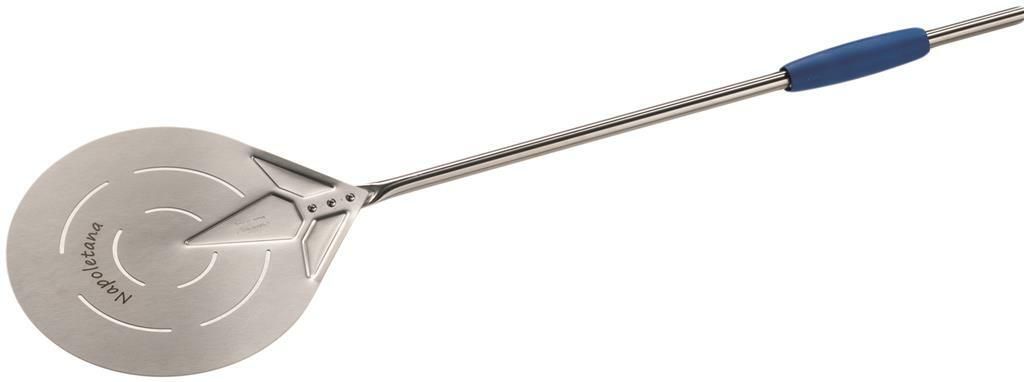 Palettino Pizza Forato Tondo 20 cm Napoletana - Gi.Metal