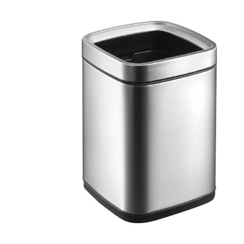 Pattumiera Prestige Cromo 240 x 340 x 240 mm (9L) - Aliseo