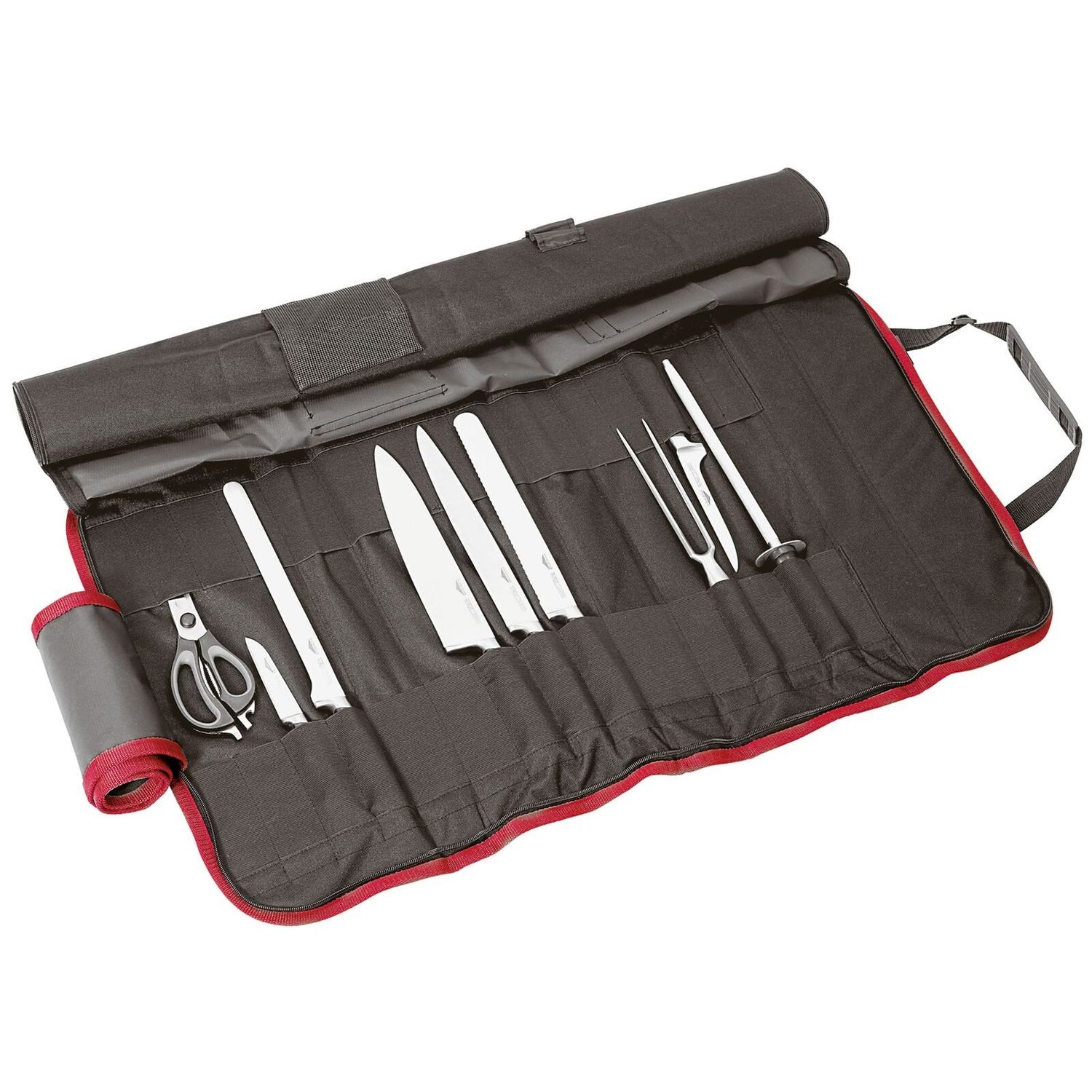 Paderno - Rotolo portacoltelli forgiati 9 pz