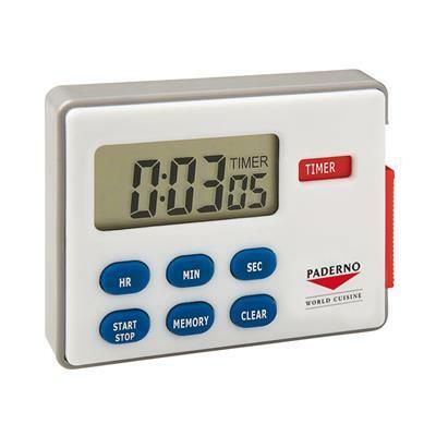 Paderno - Timer elettronico 6,5 x 6,5 cm