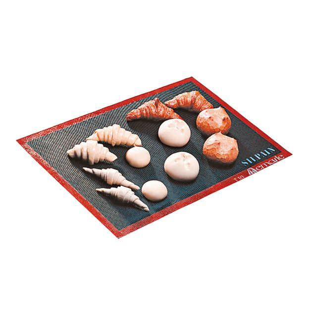 Paderno - Tappeto silicone nero 53 x 32,5 cm