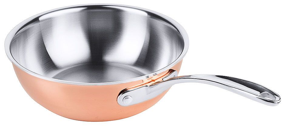 Padella sauté in rame 1,8 l - Contacto