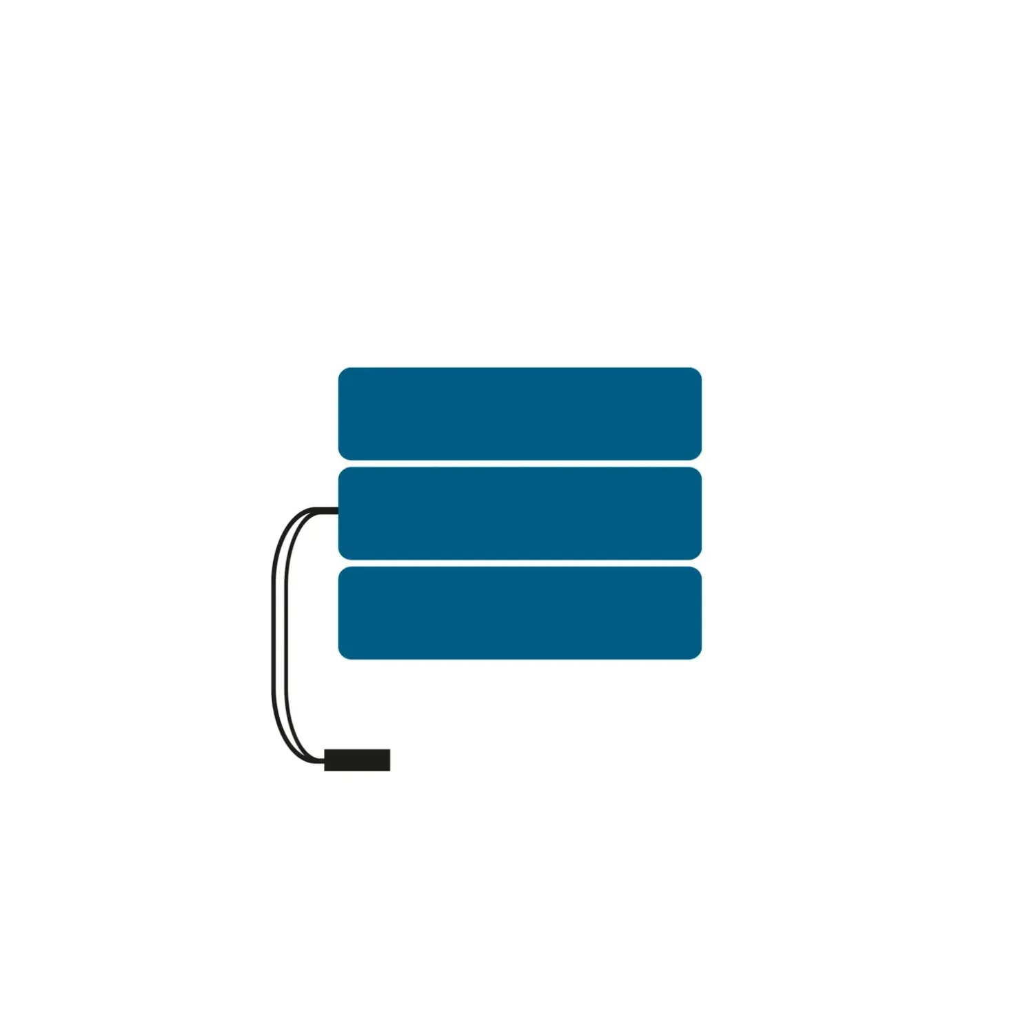 Pacco batteria sostitutiva tripla - Zafferano