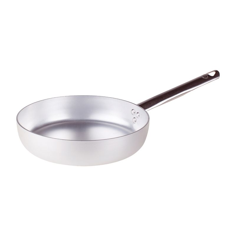 Padella Cilindrica 1 Manico 50 cm Alluminio 111 - 3 mm - Agnelli