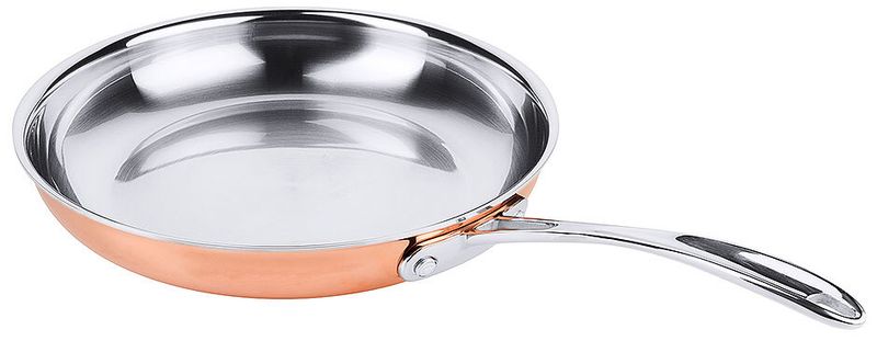 Padella flambé in rame 28 cm - Contacto