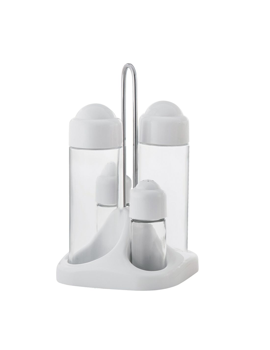 Menage 4 Pezzi Bianco Pasha - Abert