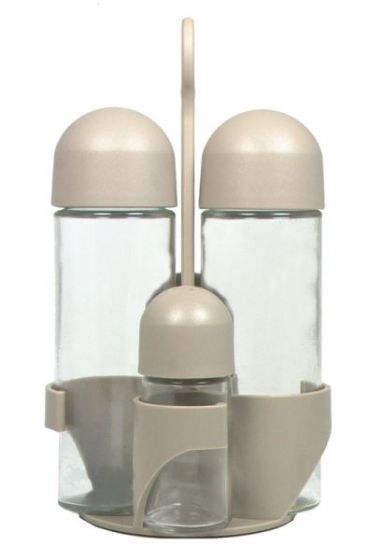 Menage 4 Pezzi Tortora Jolly - Abert