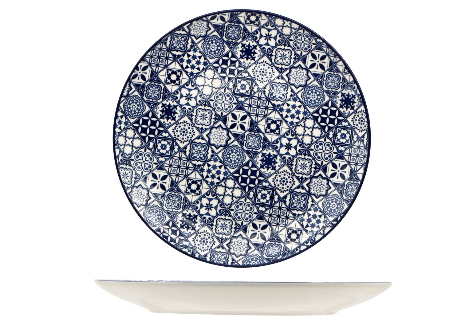 Lioness - Piatto piano 28,5 cm Sintra Blue