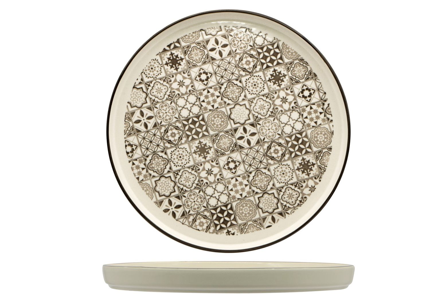 Lioness - Piatto piano nordic 27 cm Sintra Nut