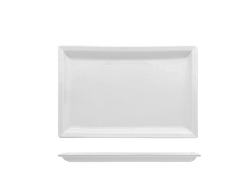 Lioness - Piatto rettangolare 27 x 18 cm Justwhite