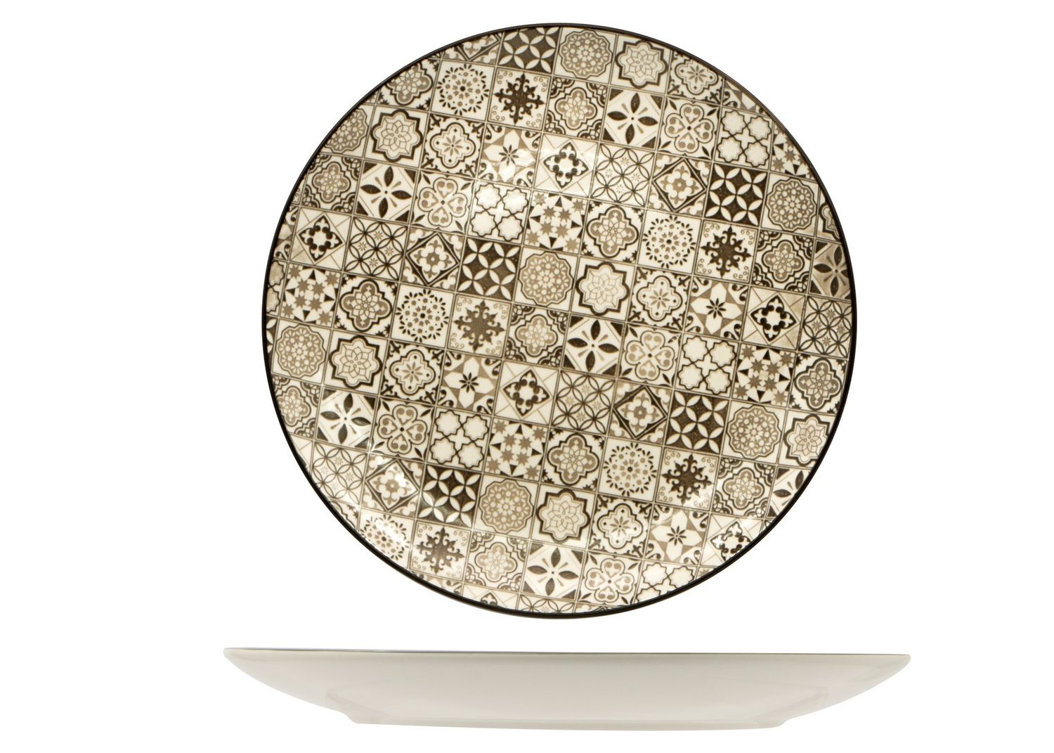 Lioness - Piatto piano 28,5 cm Sintra Nut