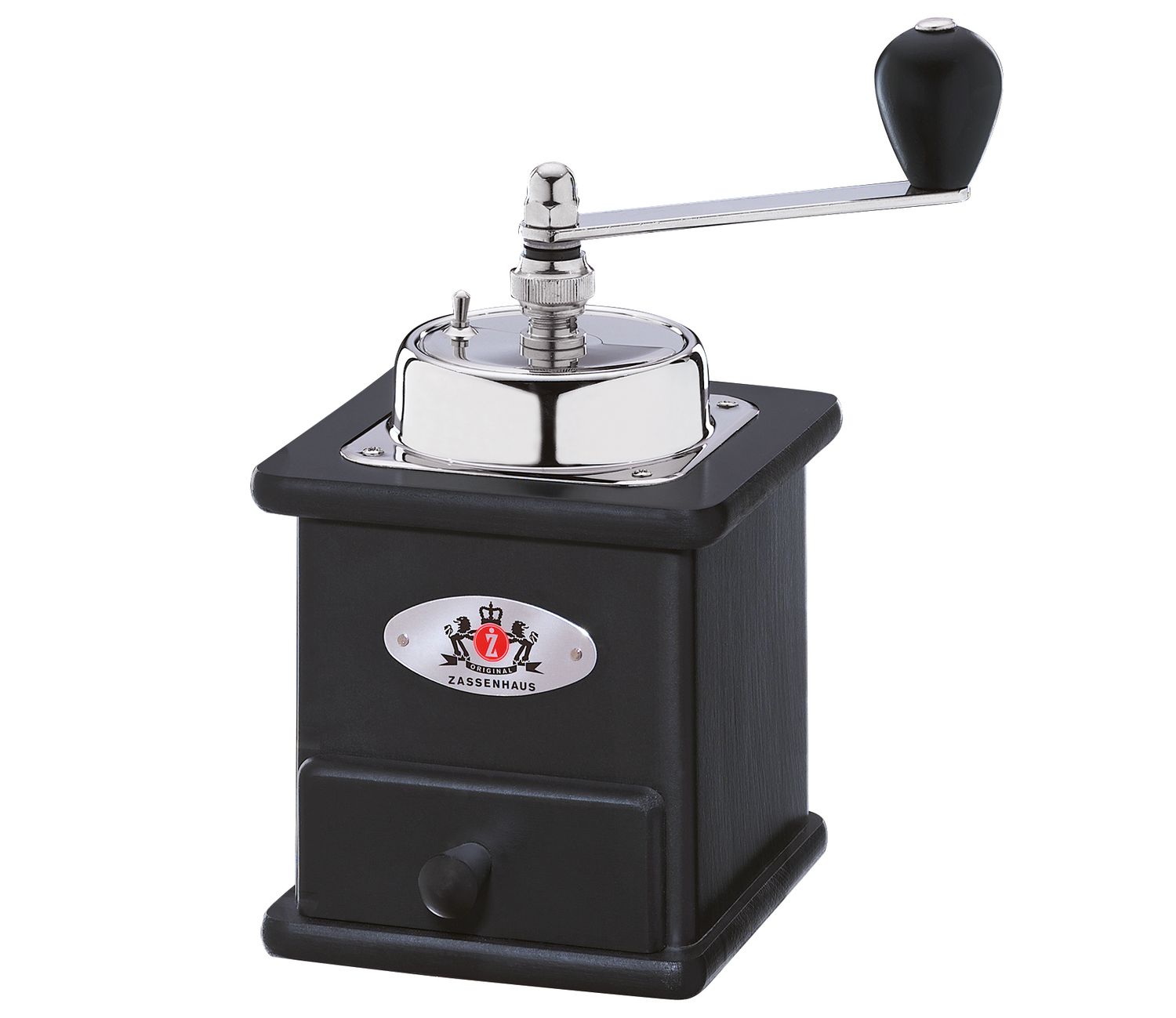 Macinacaffè Nero 20 cm Brasilia - Zassenhaus