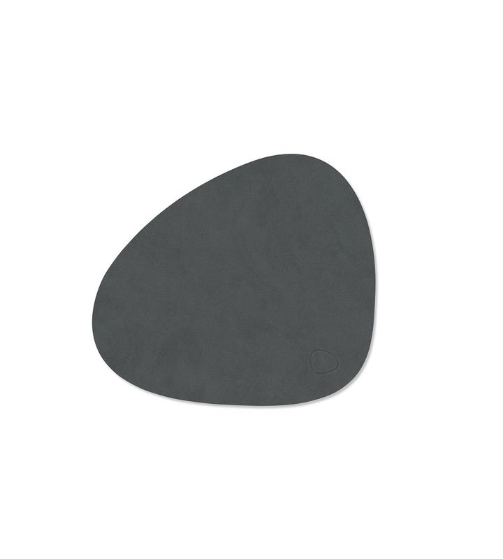 Lind DNA - Tovaglietta Nupo Curve anthracite 24x28 cm