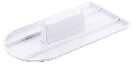 Lisciatore per fondente semicircolare 16 x 8 cm - Contacto