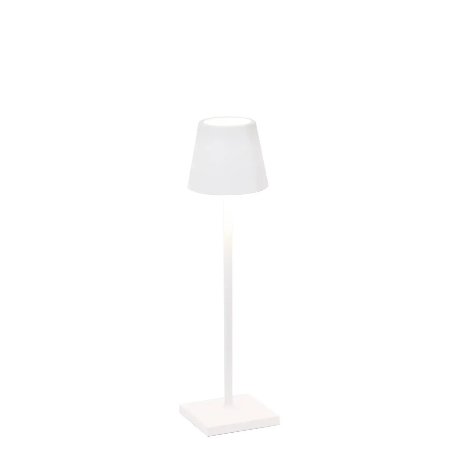Lampada da tavolo 27,5 x 7 cm Poldina Micro Bianco - Zafferano