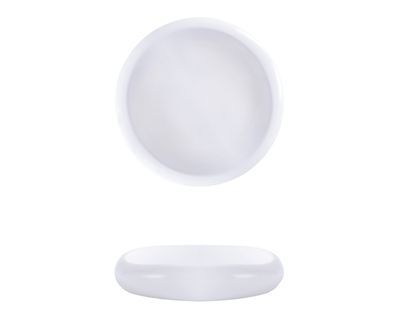 Lioness - Piatto alto tondo 27 cm Matheria White