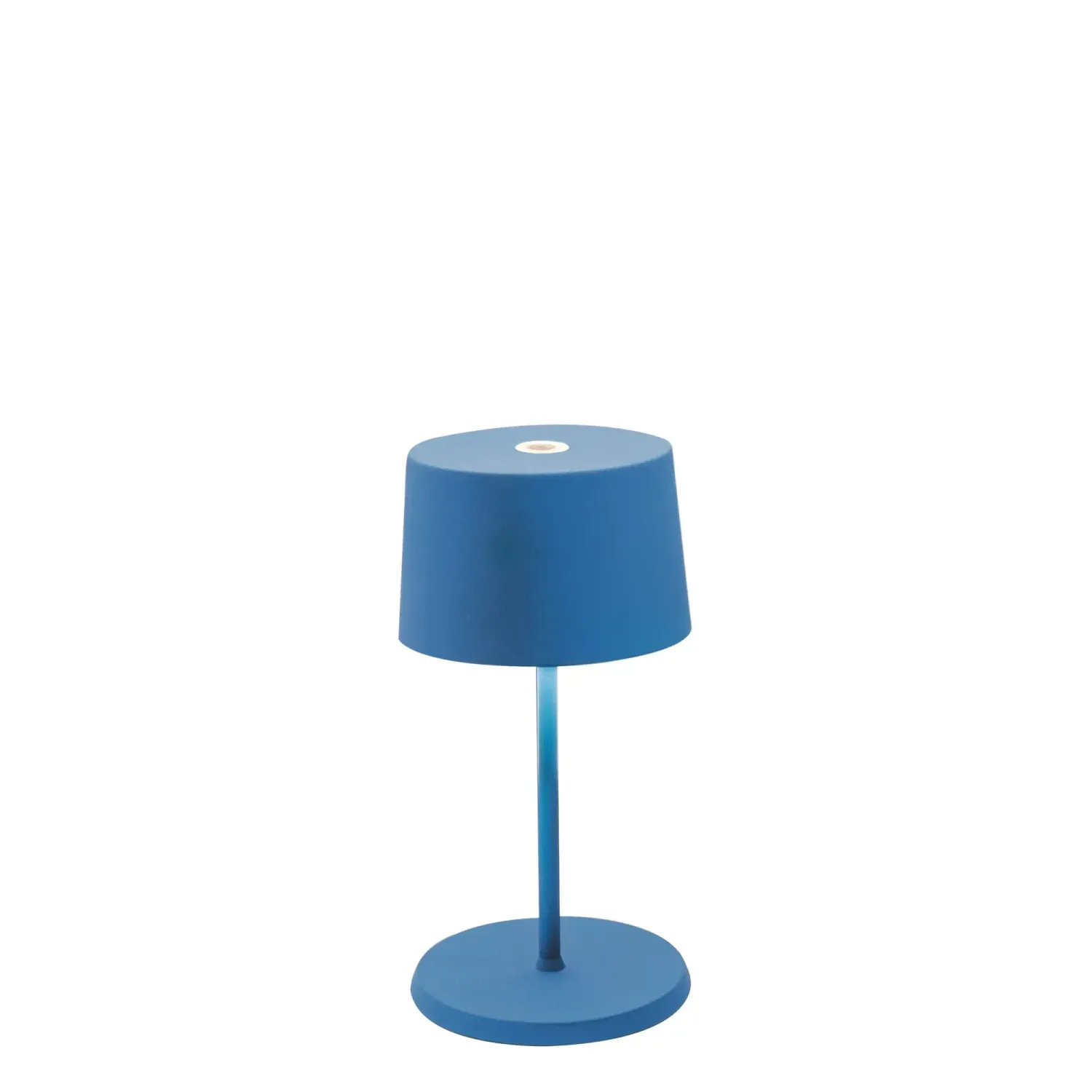 Lampada da tavolo 22 x 11 cm Olivia Mini Blu Capri - Zafferano