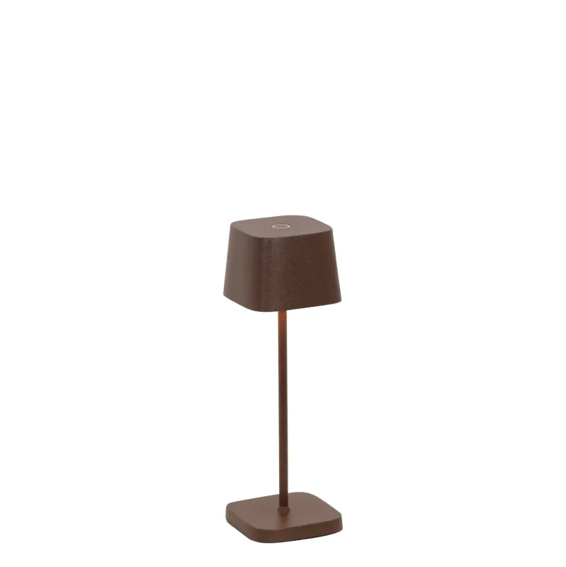 Lampada da tavolo 20 x 6,7 cm Ofelia Micro Corten - Zafferano