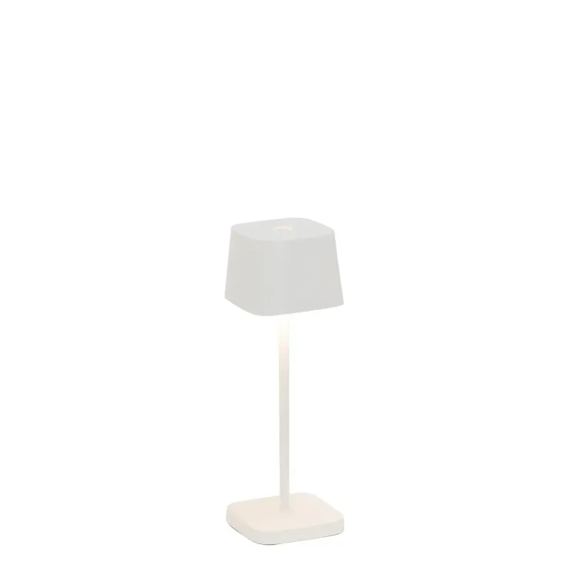 Lampada da tavolo 20 x 6,7 cm Ofelia Micro Bianco - Zafferano
