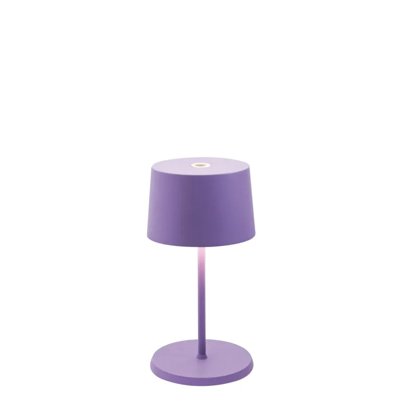 Lampada da tavolo 22 x 11 cm Olivia Mini Lilla - Zafferano