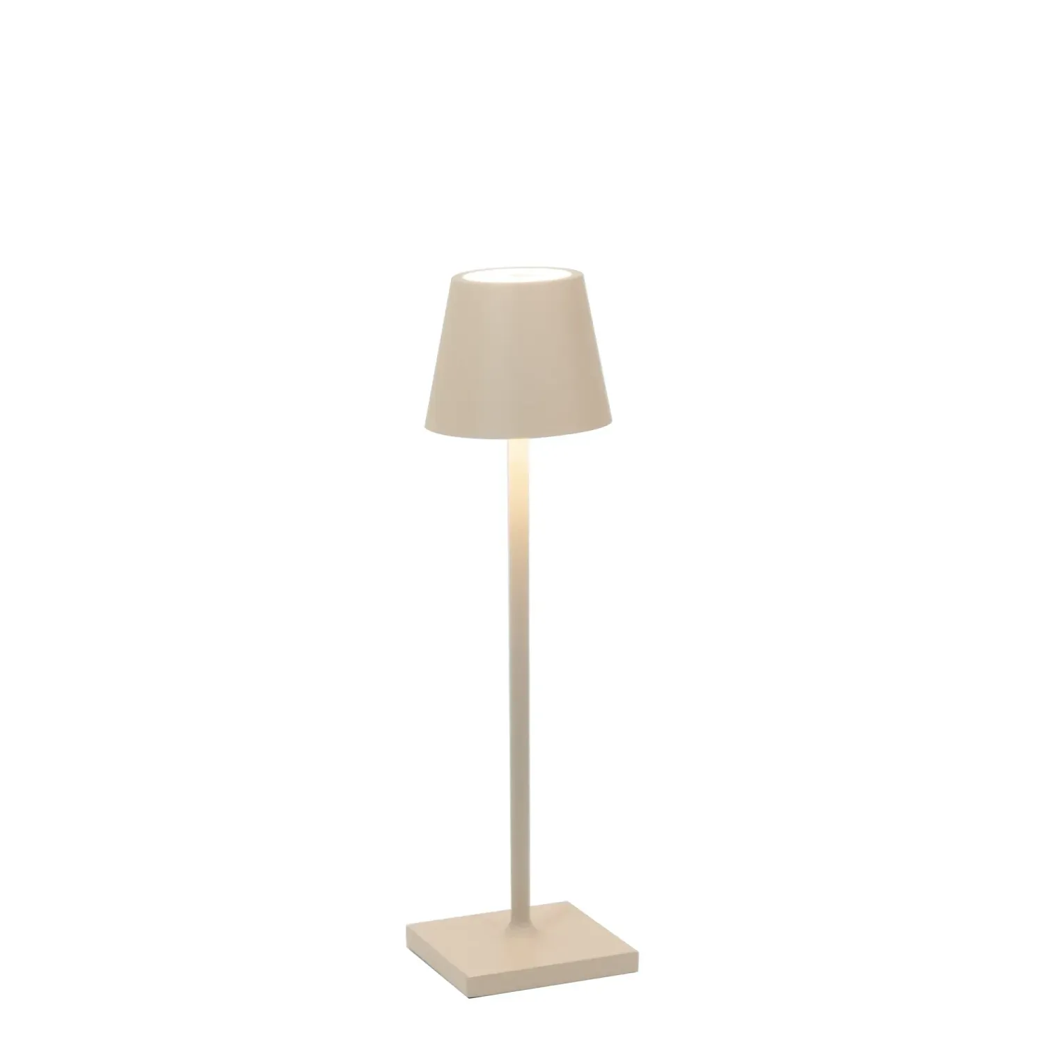Lampada da tavolo 27,5 x 7 cm Poldina Micro Sabbia - Zafferano