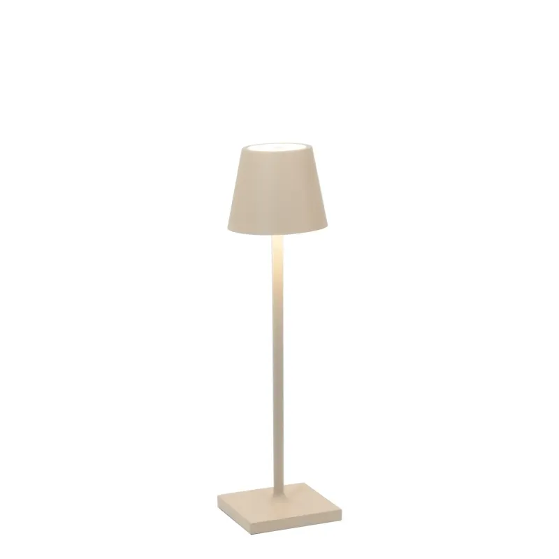 Lampada da tavolo 27,5 x 7 cm Poldina Micro Sabbia - Zafferano