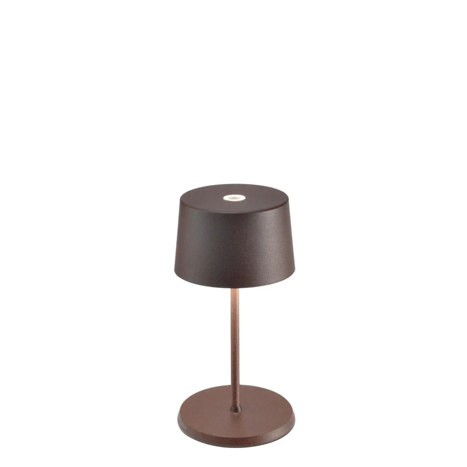 Lampada da tavolo 22 x 11 cm Olivia Mini Corten - Zafferano