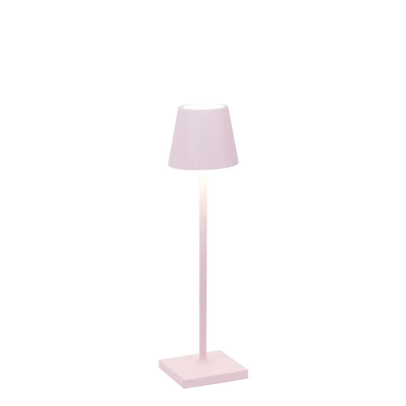 Lampada da tavolo 27,5 x 7 cm Poldina Micro Rosa - Zafferano