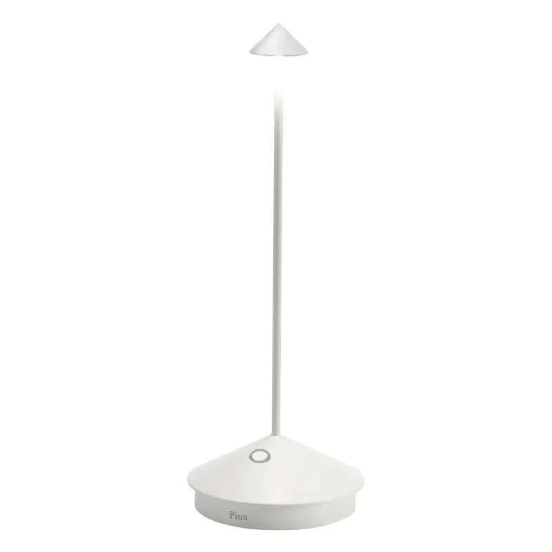 Lampada da tavolo 29 x 10,5 cm Pina Bianco - Zafferano
