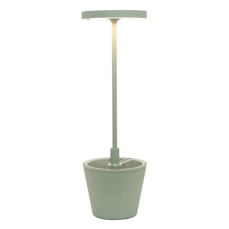 Lampada da tavolo 35 x 11 cm Poldina Reverso Salvia - Zafferano
