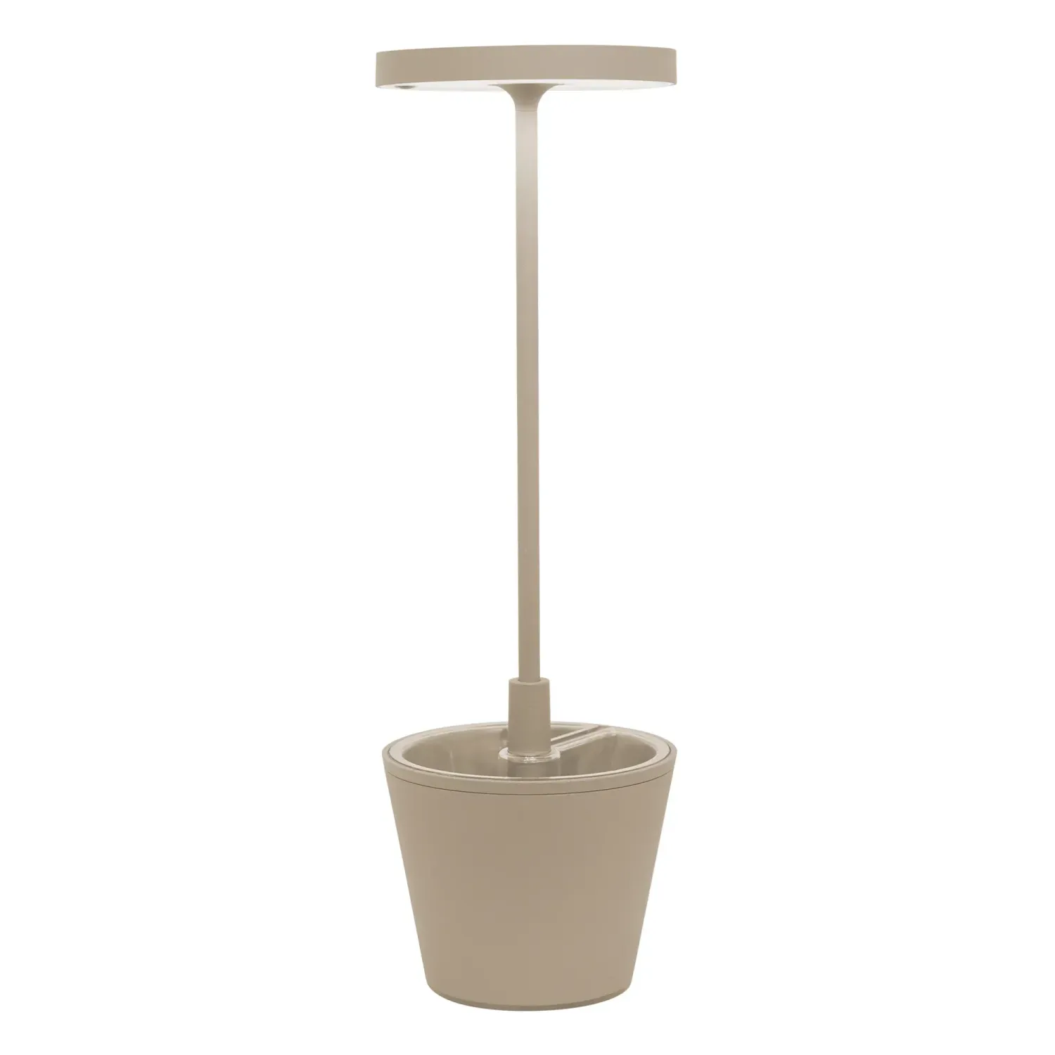 Lampada da tavolo 35 x 11 cm Poldina Reverso Sabbia - Zafferano