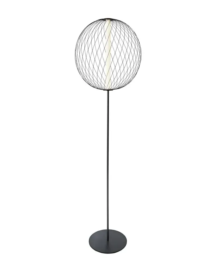Lampada da terra Atomik Led Nera - Sompex