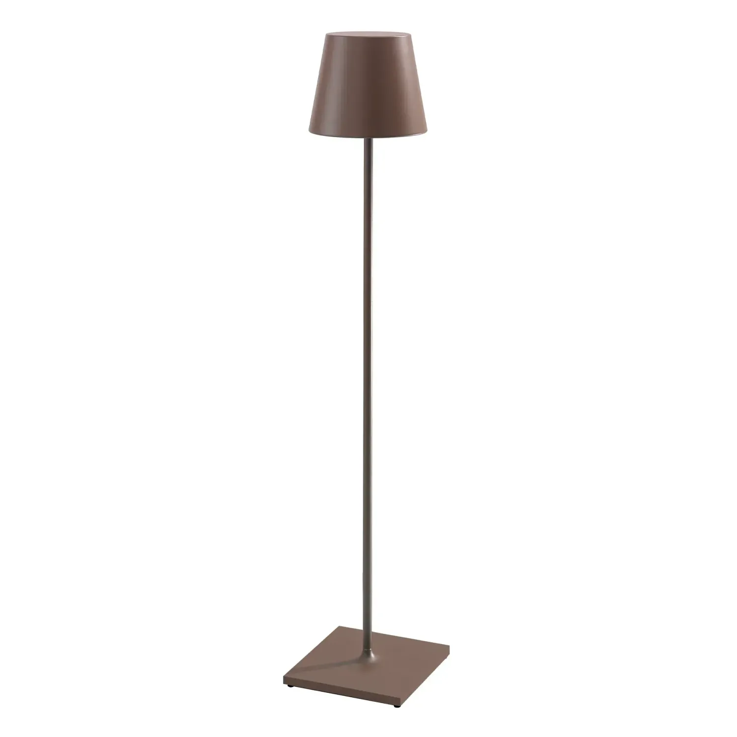 Lampada da terra 150 x 28 cm Poldina XXL Corten - Zafferano