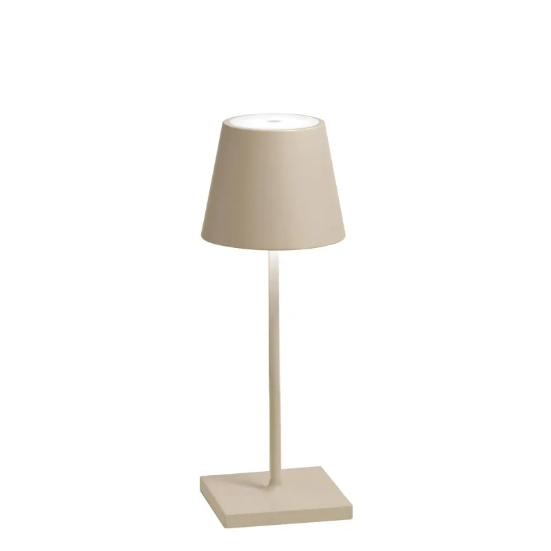 Lampada da tavolo 30 x 11 cm Poldina Mini Sabbia - Zafferano