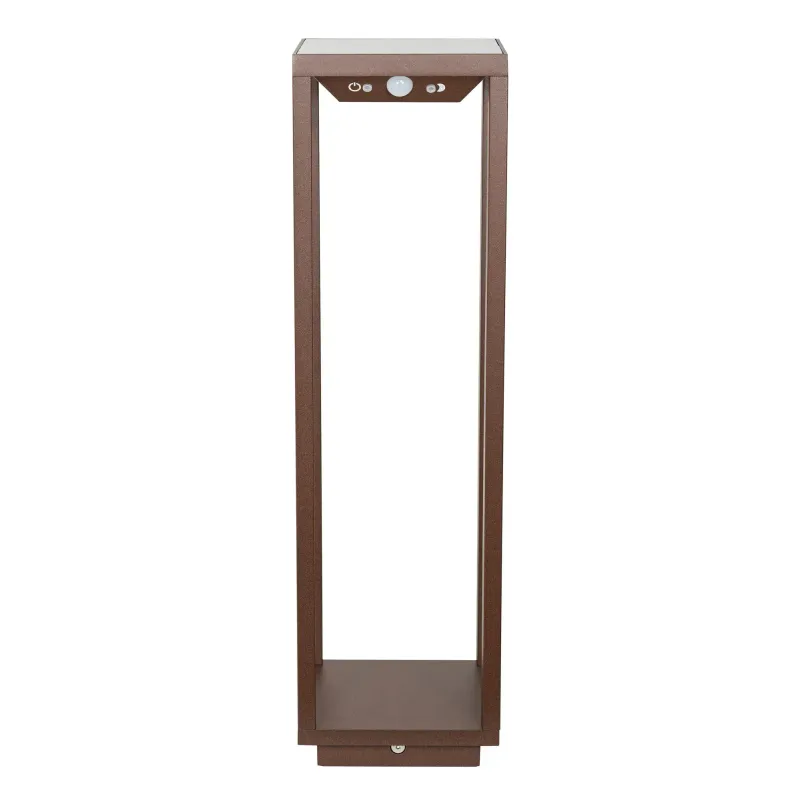 Lampada da terra 50 x 14 cm Home Solar Corten - Zafferano