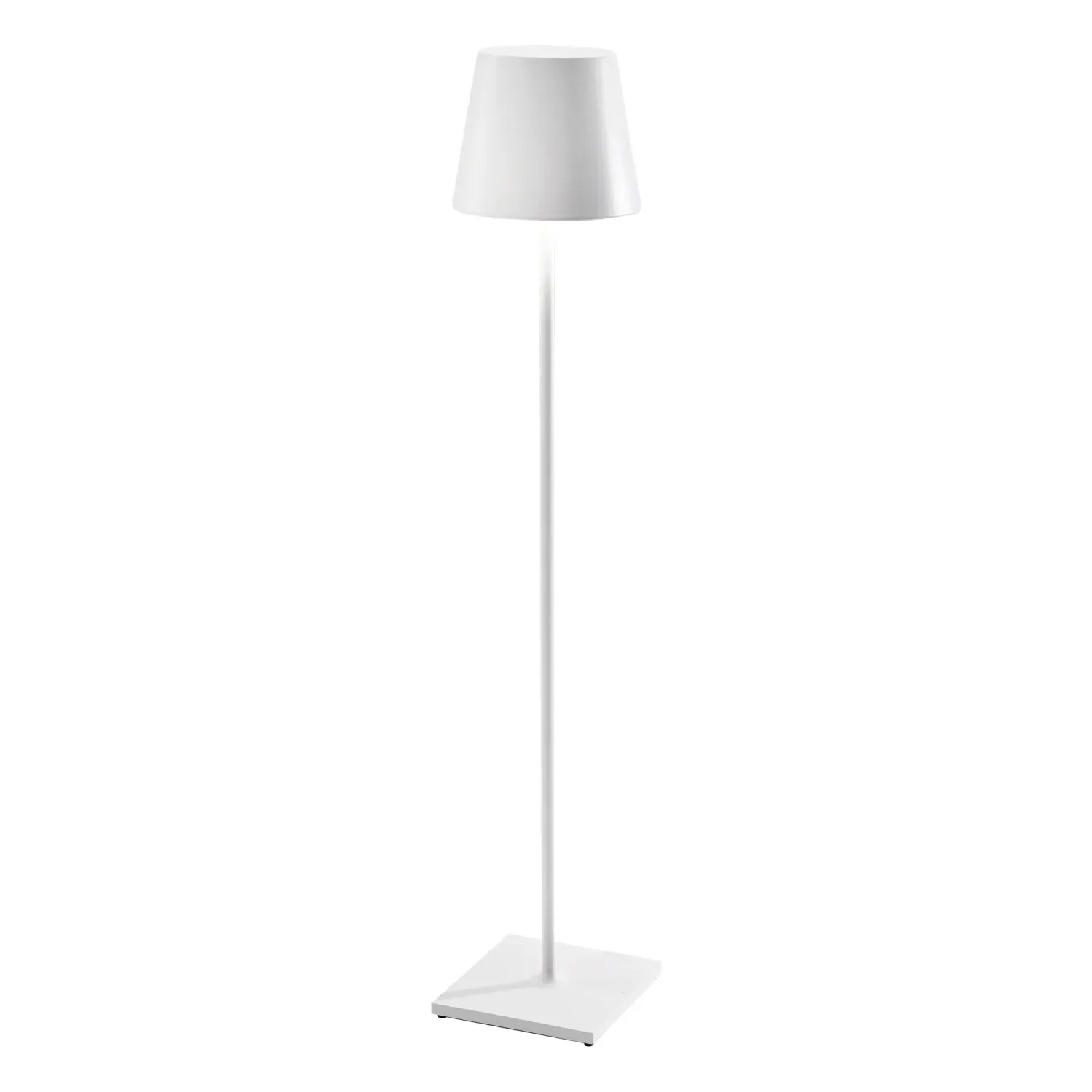 Lampada da terra 150 x 28 cm Poldina XXL Bianco - Zafferano
