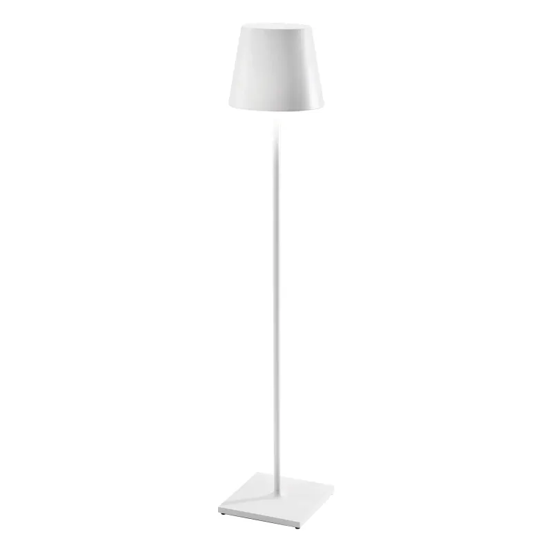 Lampada da terra 150 x 28 cm Poldina XXL Bianco - Zafferano